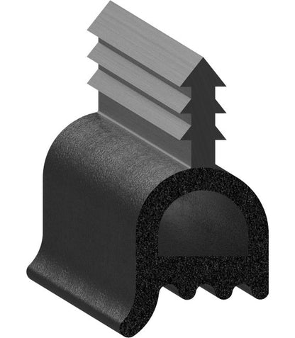Uni-Grip 0.500in x 0.921in Bulb Seal - Image 1