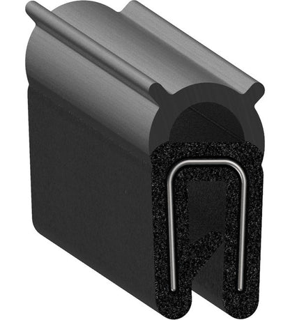 Uni-Grip 0.329x0.614 in Rubber Bulb Seal - Image 1