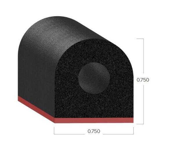Uni-Grip 0.750 Inch Bulb Seal - Image 2