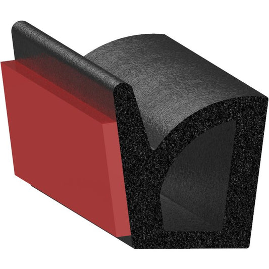 Uni-Grip 0.535x0.570 Rubber Bulb Seal - Image 1