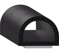 Uni-Grip 0.750x0.550 in Bulb Seal for Doors and Windows