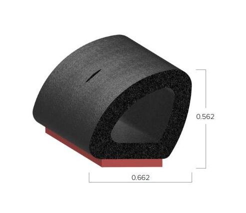 Uni-Grip 0.662x0.562 in Bulb Seal - Image 2