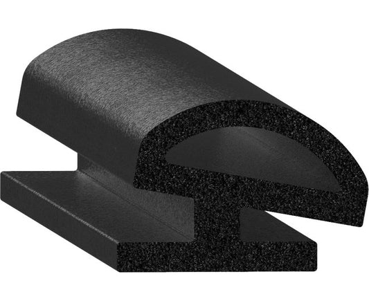 Uni-Grip 0.750 Inch Bulb Seal - EPDM/Silicone/Nitrile Rubber - Image 1