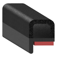 Uni-Grip 0.335x0.445 in Rubber Bulb Seal