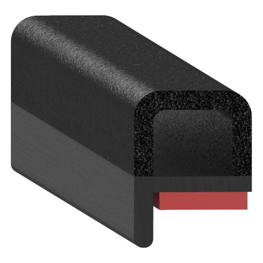Uni-Grip 0.335x0.445 in Rubber Bulb Seal - Image 1
