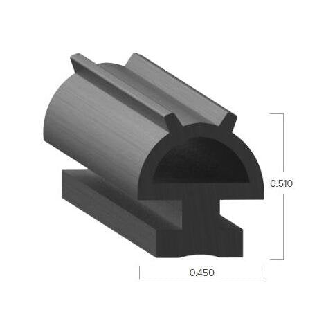 Uni-Grip 0.450” x 0.510” Top Bulb Seal - Image 2