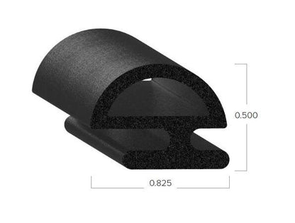 Uni-Grip 0.825x0.500 Rubber Bulb Seal - Image 2