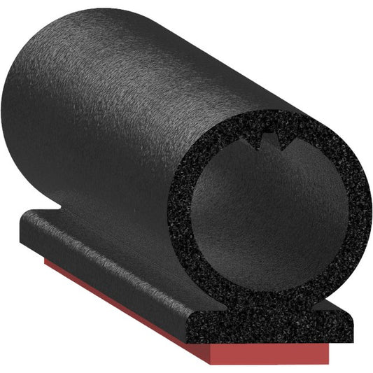 Uni-Grip 0.354" Width x 0.492" Height Rubber Bulb Seal - Image 1