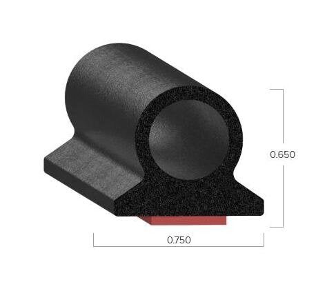 Uni-Grip 0.750x0.650 Rubber Bulb Seal - Image 2