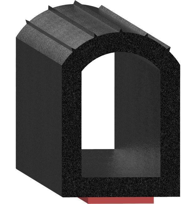 Uni-Grip 0.900x1.250 in Rubber Bulb Seal - Image 1