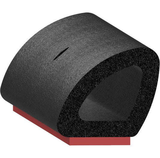 Uni-Grip 0.662"x0.562" Bulb Seal for Construction Equipment - Image 1