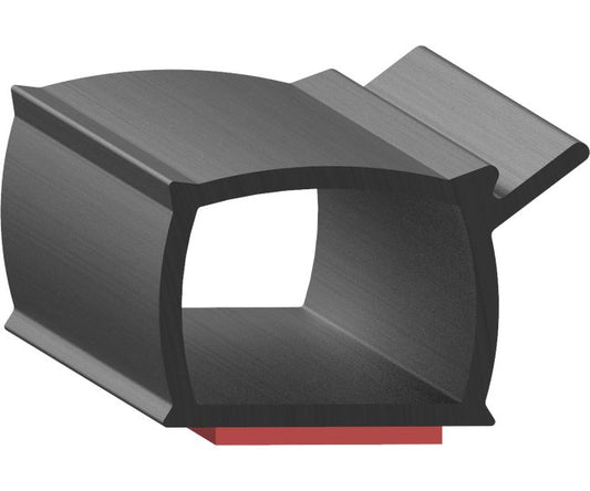 Uni-Grip 0.650x0.625 in Rubber Bulb Seal - Image 1