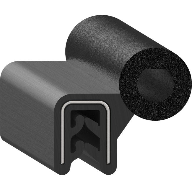 Uni-Grip 0.893" x 0.875" Bulb Seal for Industrial Applications - Image 1