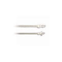 18 Series Arrowhead Mount Cable Ties - UV Black, 5.2 inches, 50 lbs Tensile Strength