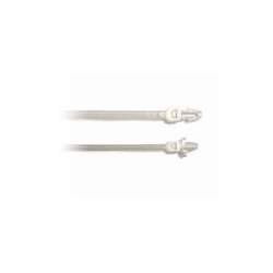 18 Series Arrowhead Mount Cable Ties - Pack of 1000, Nylon 66, Natural or UV Black - Image 1