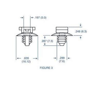 Durable Barbed Cable Tie Holders - Pack of 500 - Image 2