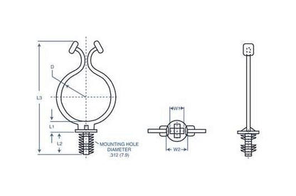38 Series Heavy-Duty Nylon Twist Lock for Wire Routing - Image 2