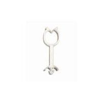 54 Series Stand-off Harness Clip, Nylon 66, UL94V-2, Natural, Pack of 1000