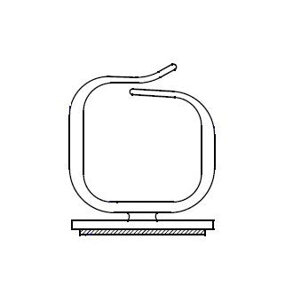 79 Series Optical Fiber Saddle - Adhesive Mount for Wire Routing - Image 1