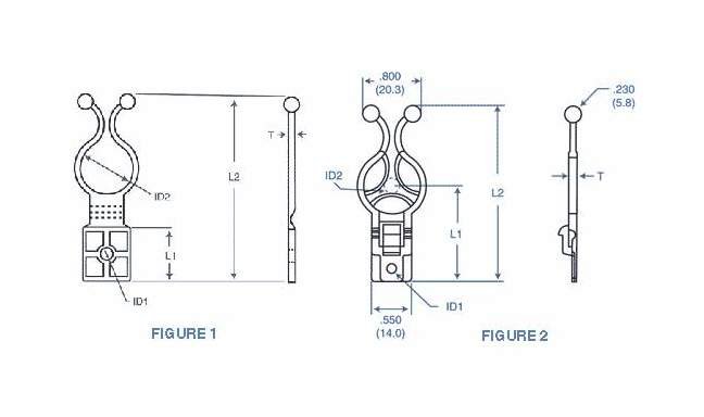 37 Series Hinged Twist Lock - Wire Routing Device - Image 2
