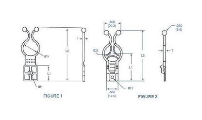 37 Series Hinged Twist Lock - Wire Routing Device - Image 2