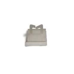 19 Series Mini Top Entry Wire Saddle - Adhesive Back, UL94V-0 White - Image 1