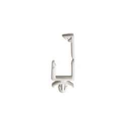 04 Series Wide Wire Saddle - Nylon 66, White (500/bag) - Image 1