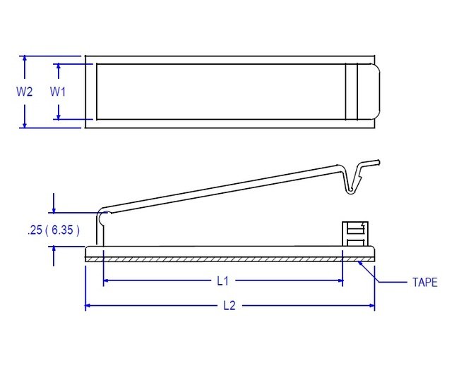 26 Series Flat Cable Clamp - Wire Routing Device - Image 2