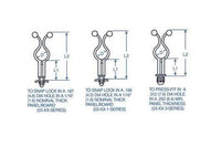 36 Series Twist Lock Standoff (.50-.60) - Wire Routing Device