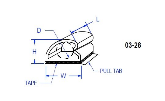 28 Series Adhesive Clip - Side Entry (500-Pack) - Image 2