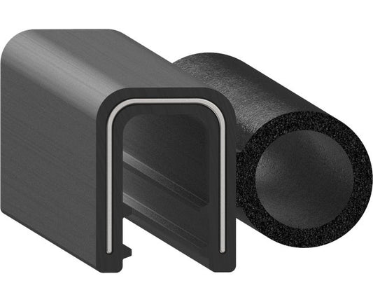 Uni-Grip 1.012x0.675 in Rubber Bulb Seal - Image 1