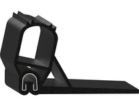 Uni-Grip 2.400x1.800 in Bulb Seal - Rubber, Sponge, Top Mount