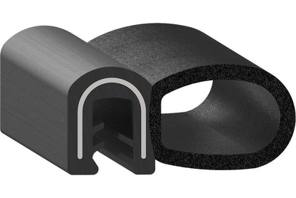 Uni-Grip 1.185" x 0.575" Bulb Seal for Industrial and Recreational Applications - Image 1