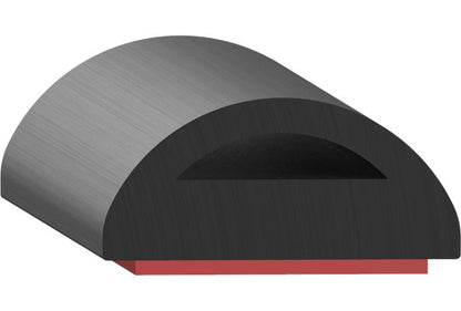 Uni-Grip 1.250x0.590 Inch Rubber Bulb Seal - Image 1