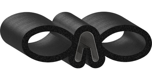 Uni-Grip 2.100" x 0.600" Rubber Bulb Seal - Image 1