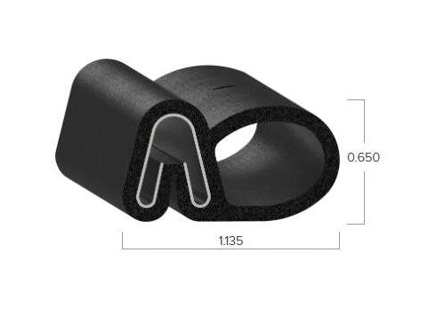 Uni-Grip 1.135" Width Bulb Seal - Image 2