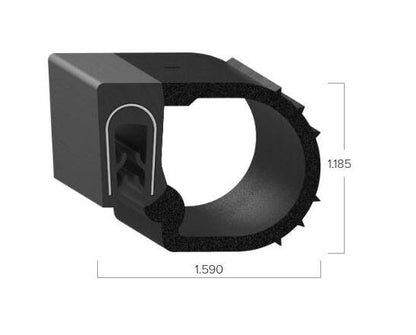 Uni-Grip 1.590"x1.185" Bulb Seal - Image 2