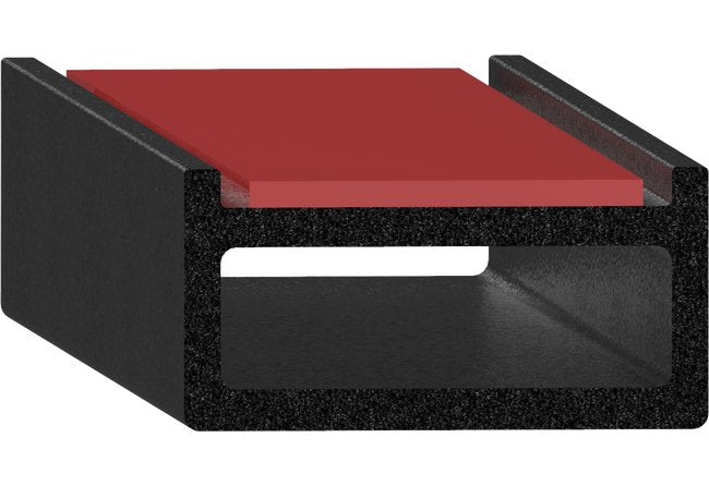 Uni-Grip 1.000" x 0.500" Rubber Bulb Seal - Image 1