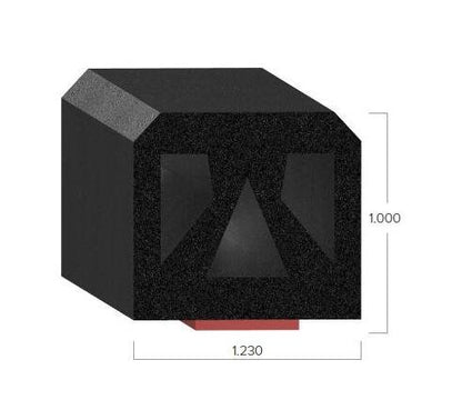Uni-Grip 1.230 Inch x 1.000 Inch Bulb Seal - Image 2