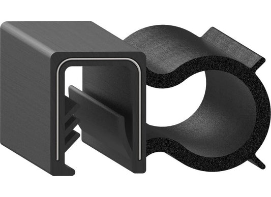 Uni-Grip 1.535x0.860 in Rubber Bulb Seal - Image 1