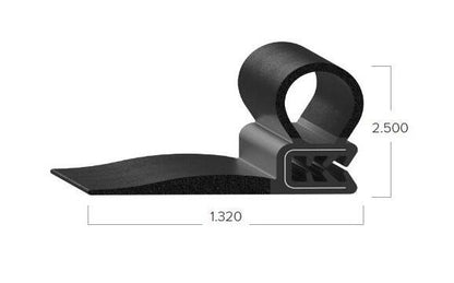 Uni-Grip 1.320x2.500 Bulb Seal - Image 2