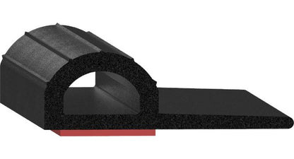 Uni-Grip 1.950" x 0.625" Rubber Bulb Seal - Image 1