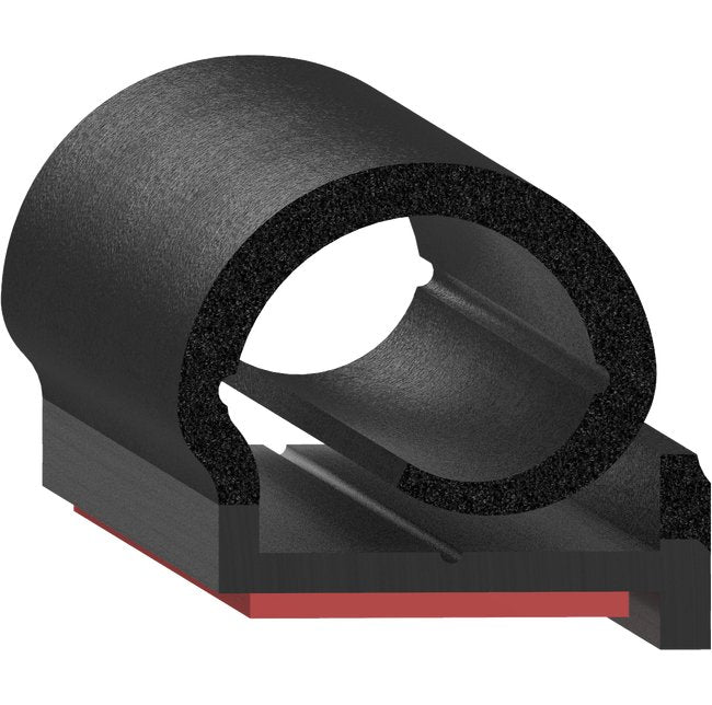 Uni-Grip 1.057" x 0.850" Rubber Bulb Seal - Image 1