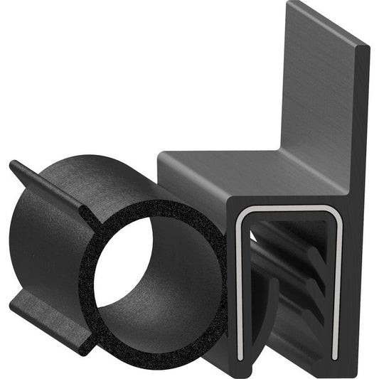 Uni-Grip 1.450x1.576 in Bulb Seal for Doors and Windows - Image 1