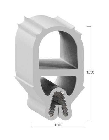 Uni-Grip 1.000x1.850 in Bulb Seal for Institutional and Consumer Use - Image 2
