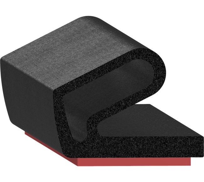 Uni-Grip 1.000x0.725 in Bulb Seal with 3M Tape - Image 1