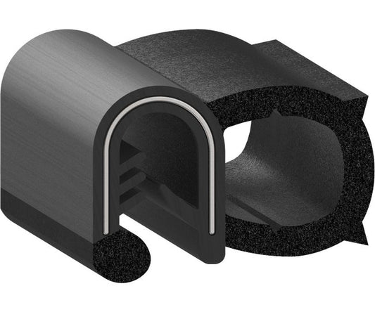 Uni-Grip 1.060" x 0.745" Bulb Seal for Institutional and Consumer Use - Image 1