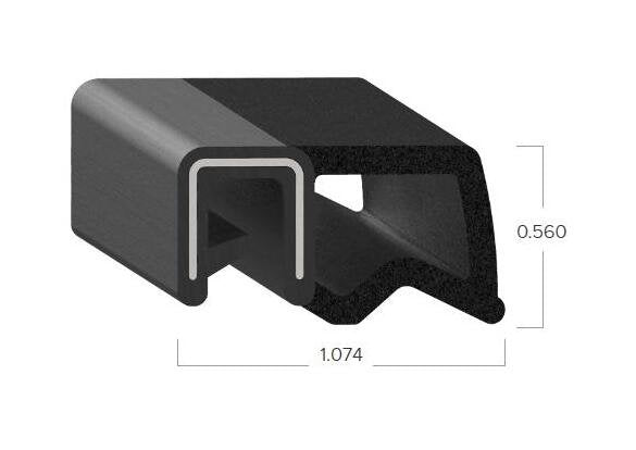 Uni-Grip 1.074 Inch Width Bulb Seal - Image 2