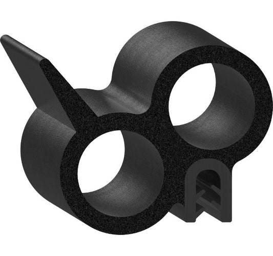 Uni-Grip 1.890x1.567 in Bulb Seal for Commercial and Industrial Use - Image 1