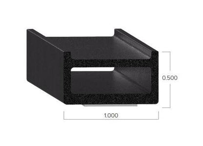Uni-Grip 1.000" x 0.500" Bulb Seal - Image 2
